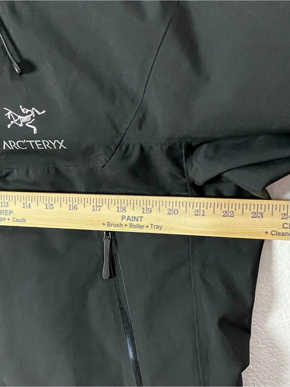 Arc’teryx Sawyer Coat Mens Large Black GORE TEX Waterproof Windproof Performance
